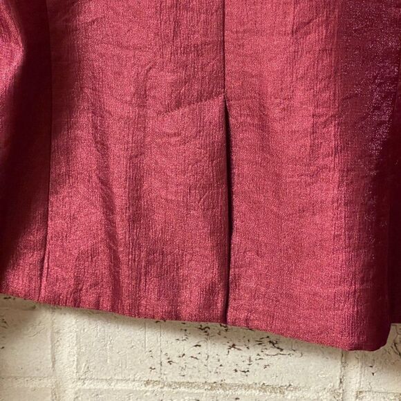 Vintage Victor Costa  Ruffle Cocktail Party Formal Jacket W/ Tie  NWT 10 - Picture 8 of 12